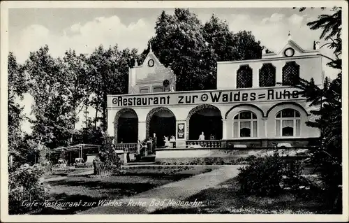 Ak Bad Neuenahr, Cafe-Restaurant zur Waldes-Ruhe