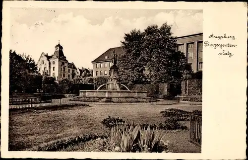 Ak Augsburg in Schwaben, Prinzregentenplatz