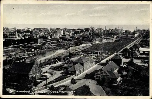 Ak Nordseebad Cuxhaven, Gesamtansicht