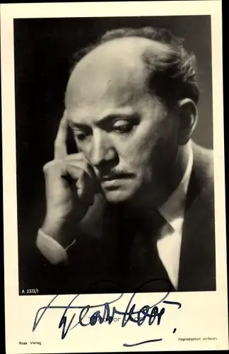 Ak Schauspieler Theodor Loos, Portrait