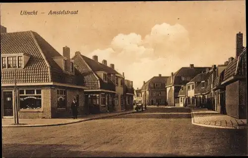 Ak Utrecht Niederlande, Amstelstraat