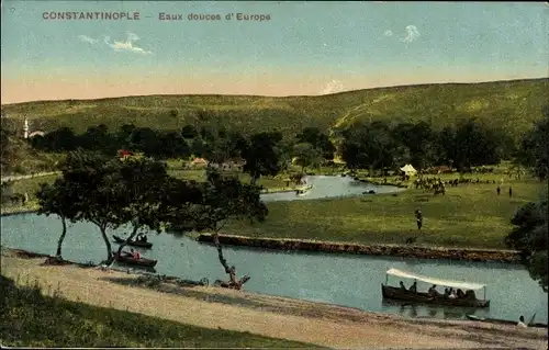 Ak Konstantinopel Istanbul Türkei, Süßwasser Europas