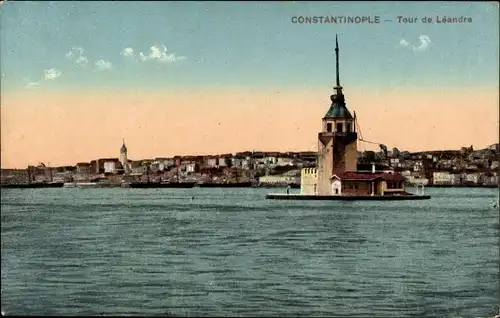 Ak Konstantinopel Istanbul Türkiye, Leanderturm
