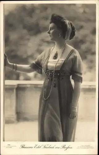 Ak Prinzessin Eitel Friedrich von Preußen, Sophie Charlotte von Oldenburg, Liersch 3496