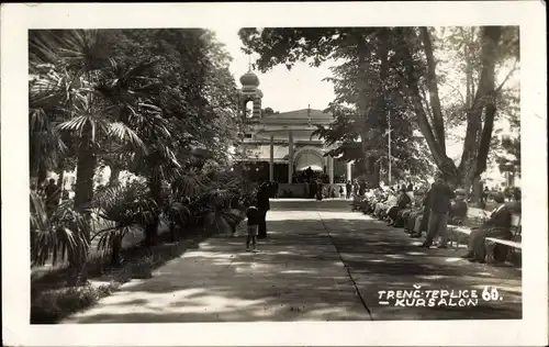Foto Ak Kúpele Trenčianske Teplice Trentschin Teplitz Slowakei, Kursalon