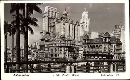 Ak São Paulo Brasilien, Teilansicht, Hochhäuser