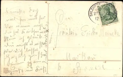 Präge Ak Glückwunsch Pfingsten, Zeppelin, Schwalben, Bäume