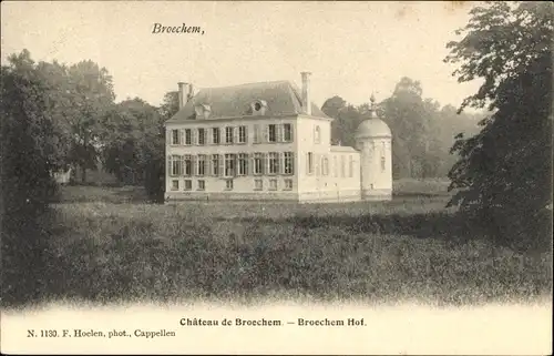 Ak Broechem Ranst Flandern Antwerpen, Schloss, Broechem Hof