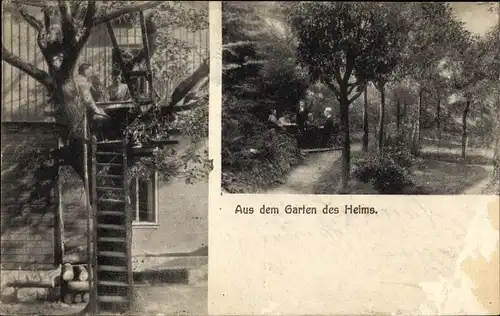 Ak Wernigerode am Harz, Blinden Erholungs und Ausbildungsheim des Reichsdeutschen Blindenverbandes