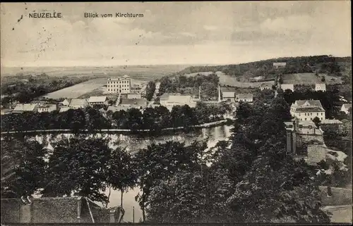 Ak Neuzelle in Brandenburg, Blick vom Kirchturm