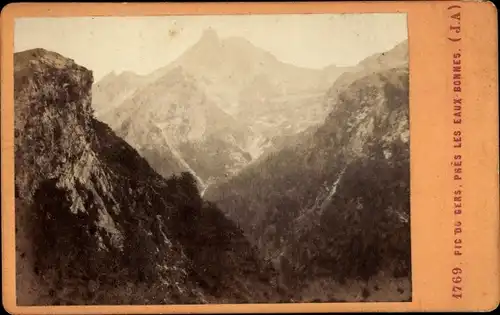 Foto Hautes Pyrénées, Pic du Gers, pres les Eaux Bonnes