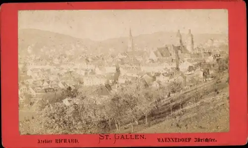 Foto Sankt Gallen Stadt Schweiz, Totalansicht