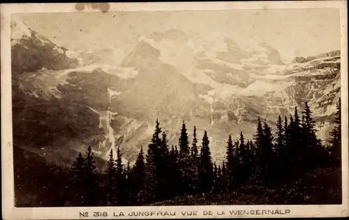 Foto Wengernalp Kanton Bern Schweiz, Gebirge, Panorama, Jungfrau