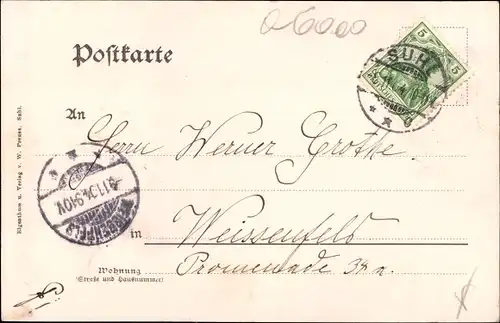 Ak Suhl in Thüringen, Steinweg