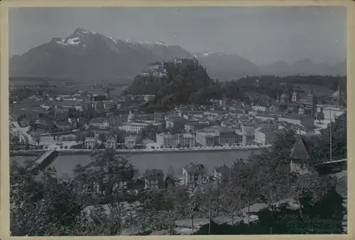 Kabinett Foto Salzburg in Österreich, Totalansicht