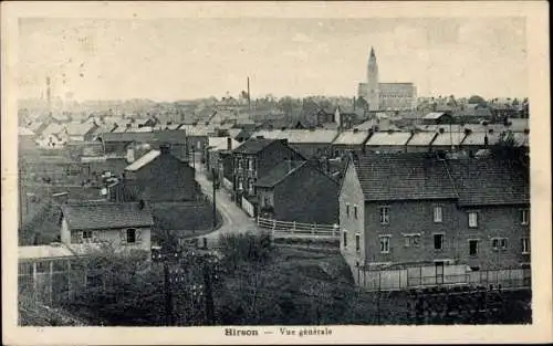 Ak Hirson Aisne, Gesamtansicht, Kirche