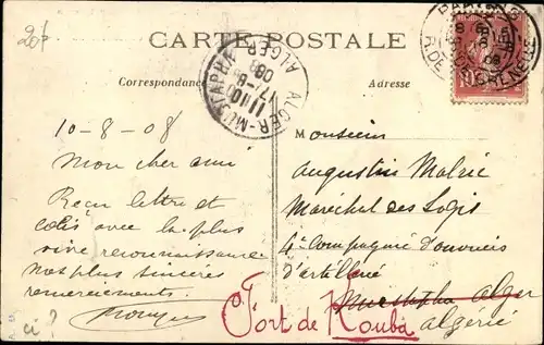 Ak Paris XVI Passy, Longchamps, Rezension vom 14. Juli 1907, Les Garibaldiens