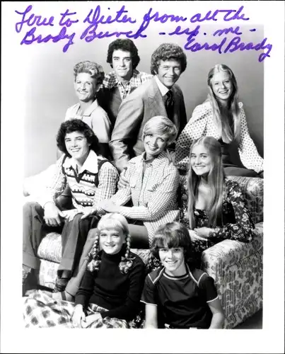 Foto Schauspielerin Florence Henderson, Shelley Long, The Brady Bunch, Carol Brady