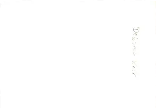 Foto Schauspielerin Deborah Kerr, Portrait, Autogramm