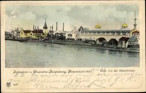 Ak Düsseldorf am Rhein, Industrieausstellung, Gewerbeausstellung