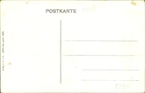 Ak Geising Altenberg Erzgebirge, Vom Hüttenteich gesehen, Wald