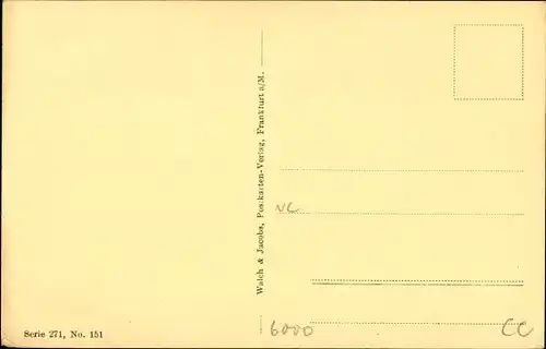 Ak Frankfurt am Main, Rothschildhaus, Boernestraße 26, Metzgerei Strauss