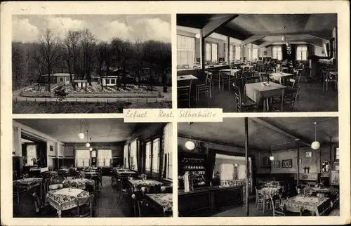 Ak Erfurt in Thüringen, Restaurant Silberhütte, Steigerwald