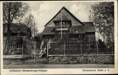 Ak Güntersberge Harzgerode am Harz, Kinderheim