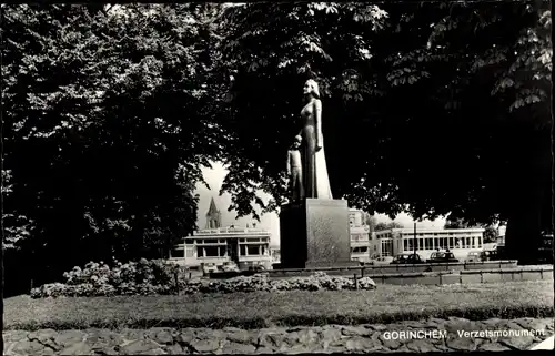Ak Gorinchem Südholland Niederlande, Widerstandsdenkmal