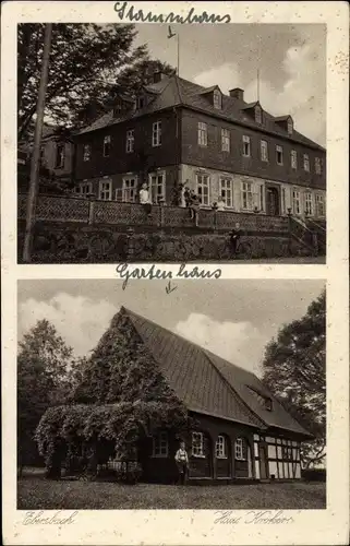 Ak Ebersbach in Sachsen Oberlausitz, Haus Kroker, Gartenhaus