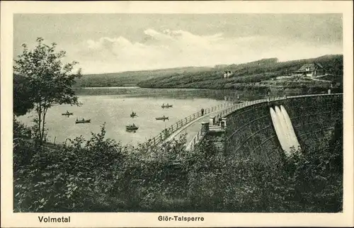 Ak Dahl Hagen in Westfalen, Volmetal, Glör-Talsperre