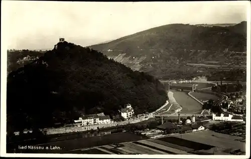 Ak Bad Nassau an der Lahn, Panorama