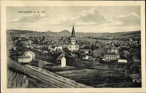 Ak Ahrweiler an der Ahr, Panorama, Kirche