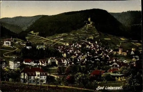 Ak Bad Liebenzell im Schwarzwald, Ortansicht