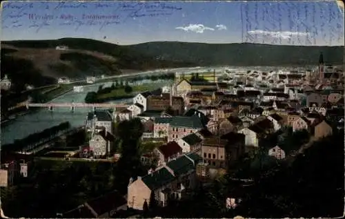 Ak Werden Essen im Ruhrgebiet, Totalansicht