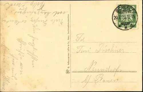 Ak Schleiz Thüringen, Bergkirche