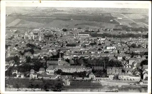 Ak Trier an der Mosel, Ortsansicht, Mittlerer Stadtteil, Kirche