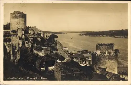 Ak Konstantinopel Istanbul Türkiye, Rumeli Hisarı, Roumeli Hissar