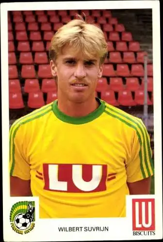 Autogrammkarte Fußballspieler Wilbert Suvrijn, Fortuna Sittard
