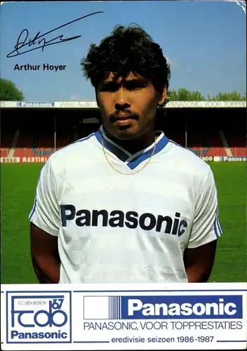 Autogrammkarte Fußballspieler Arthur Hoyer