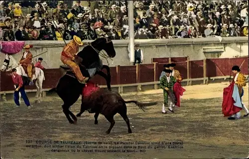 Ak Bull Racing, Suerte de vara, Picador Cavalier, Stierkampf