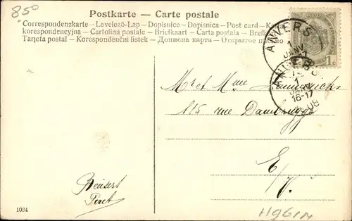 Ak Fröhliches Neujahr, Kinder als Schornsteinfeger, Leiter