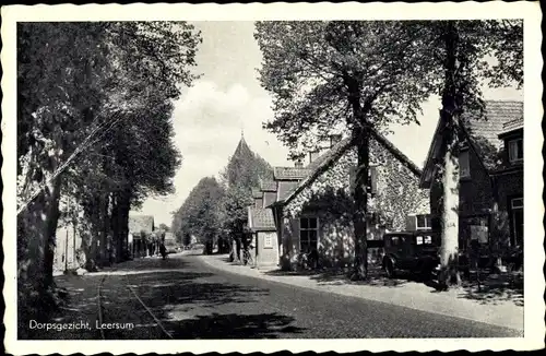 Ak Leersum Utrechtse Heuvelrug Utrecht, Dorfpartie