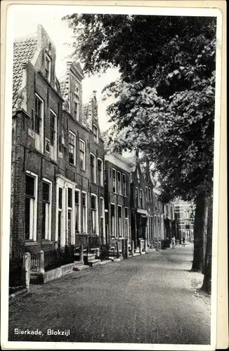 Ak Blokzijl Overijssel Niederlande, Bierkade