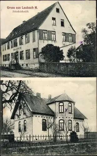 Ak Laubach in Hessen, Friedrichstift, Gebäude