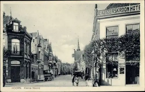 Ak Hoorn Nordholland Niederlande, Kleine Noord, Hotel