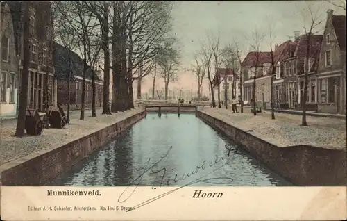 Ak Hoorn Nordholland Niederlande, Munnikenveld