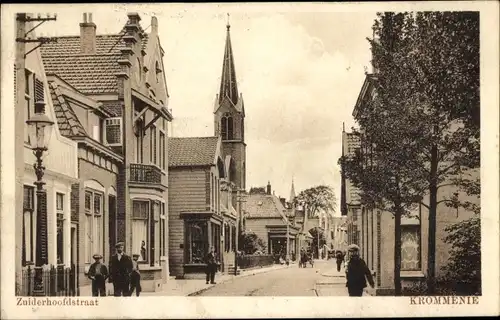 Ak Krommenie Zaanstad Nordholland Niederlande, Zuiderhoofdstraat