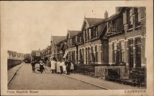 Ak Krommenie Zaanstad Nordholland Niederlande, Prins Hendrik Straat