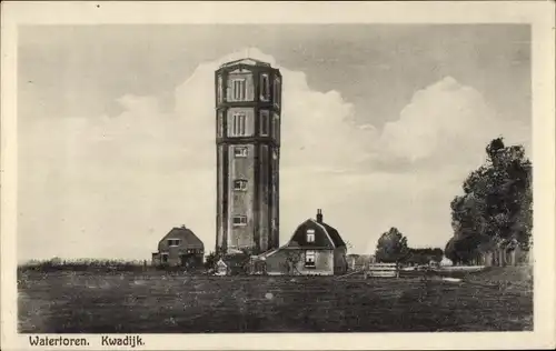 Ak Kwadijk Nordholland Niederlande, Wasserturm